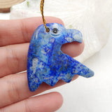 Lapis Lazuli Pendant Necklace Bead 34x38mm Birthday Gift
