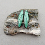 Malachite Stone Earrings for Women Natural Trending Jewelry