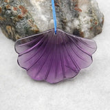Piezoelectric Quartz Leaf Pendant Bead Jewelry Necklace Accessories