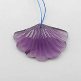 Piezoelectric Quartz Leaf Pendant Bead Jewelry Necklace Accessories