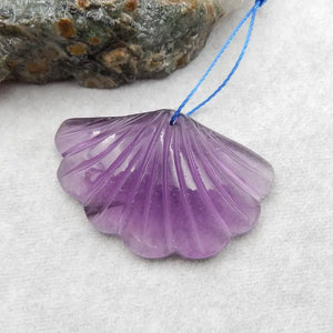 Piezoelectric Quartz Leaf Pendant Bead Jewelry Necklace Accessories