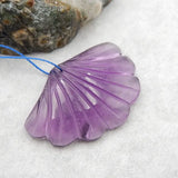 Piezoelectric Quartz Leaf Pendant Bead Jewelry Necklace Accessories