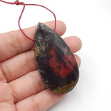 Chrysocolla Pendant Necklace, Birthday Gift, Natural Stone Jewelry