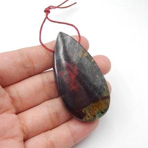 Chrysocolla Pendant Necklace, Birthday Gift, Natural Stone Jewelry