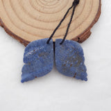 Blue Coral Carved Shell Shap woman Earrings Beads