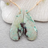 Chrysocolla Earrings Beads Birthday Gift