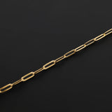 1 Meter Stainless Steel Flat Chain Oval Link Chains DIY Wallet Chain Necklace