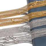 10pcs 2mm Stainless Steel Cuban Chains DIY Crafts