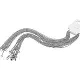 10pcs 2mm Stainless Steel Cuban Chains DIY Crafts