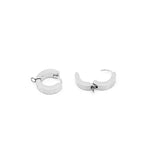 10pcs Stainless Steel Ear Stud Hooks Earrings Clips Punk Hiphop Earring Making