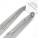 10pcs Stainless Steel Ball Chain Necklaces for DIY Jewelry Making