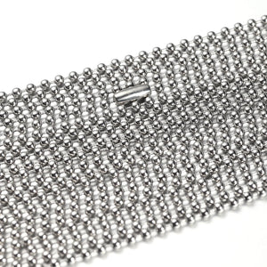 10pcs Stainless Steel Ball Chain Necklaces for DIY Jewelry Making
