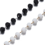 2m Stainless Steel Pearl Chains DIY Necklace Making Jewelry Findings
