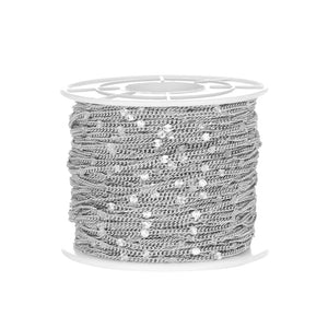 2m Stainless Steel Chains Bulk DIY Jewelry Making Necklace Findings
