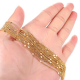 2m Stainless Steel Chains Bulk DIY Jewelry Making Necklace Findings