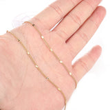 2m Stainless Steel Chains Bulk DIY Jewelry Making Necklace Findings