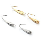 50pcs 316 Stainless Steel Ear Wire Hooks Earrings Findings DIY Jewelry Making