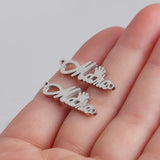 5pcs Stainless Steel Crown Mama Mother's Necklace Pendant Charms