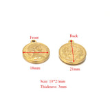 5pcs SS Queen Charms Pendant DIY Necklace Jewelry Findings