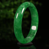 Natural Myanmar A Emerald Bracelet Green 54-62mm Jade Bracelet