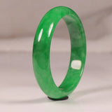 Natural Myanmar A Emerald Bracelet Green 54-62mm Jade Bracelet