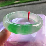 Natural Myanmar Emerald Light Bicolor 54-62mm Bracelet