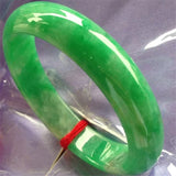 Natural Myanmar Jade A-Class Green Bracelet 54-62mm