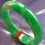 Natural Myanmar Jade A-Class Green Bracelet 54-62mm