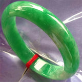 Natural Myanmar Jade A-Class Green Bracelet 54-62mm