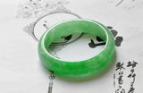 Natural Myanmar Jade A-Class 54-62mm Light Green Bracelet