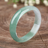 Myanmar Jade A-Class 54-62mm Light Green Bracelet