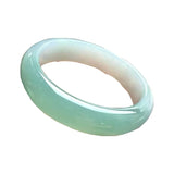 Natural Myanmar Jade A-Class 54-62mm Two-color Bracelet