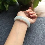 Natural Myanmar Jade A-Class 54-62mm Two-color Bracelet