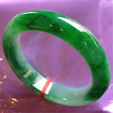 Natural Myanmar Jade A-Class Purple Two-color Bracelet