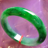 Natural Myanmar Jade A-Class Purple Two-color Bracelet