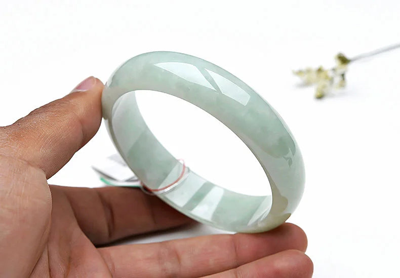 Natural Myanmar Jade A-Class 54-62mm Bracelet