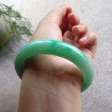 Certificate Natural Myanmar Jade A-Class Purple Two-Color Bracelet