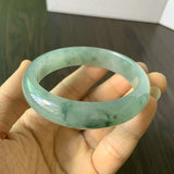 Natural Myanmar Jade A-Class 54mm-62mm Two-Color Princess Bracelet