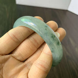Natural Myanmar Jade A-Class 54mm-62mm Two-Color Princess Bracelet