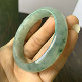 Natural Myanmar Jade A-Class 54mm-62mm Two-Color Princess Bracelet