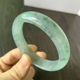 Natural Myanmar Jade A-Class 54mm-62mm Two-Color Princess Bracelet