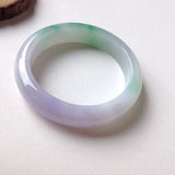 54mm-62mm Two-color Jade Princess Bracelet - Gift for Mom or Girlfriend