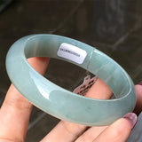Myanmar Jade Bracelet 54-62mm Light Green