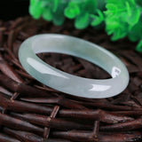 Natural Myanmar Jade A-Class Carved 54mm-62mm Bracelet
