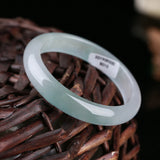 Natural Myanmar Jade A-Class Carved 54mm-62mm Bracelet