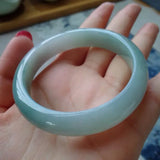 Natural Myanmar Jade Two-Tone Bracelet Princess Female Gift