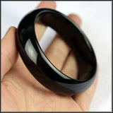 Certificate Natural Xinjiang Hetian Jade Carved 54-62mm Jade Bracelet