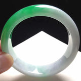 Myanmar Jade A-Class Half Green Bracelet for Mommy Girlfriend