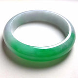 Myanmar Jade A-Class Half Green Bracelet for Mommy Girlfriend