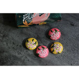 Senhua Cloth Buckle DIY Earrings Material 4pcs